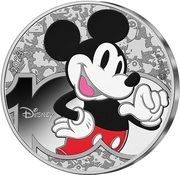10 Euros Mickey Mouse, France, 2023 reverse image