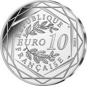 10 euros Phryge judo obverse image