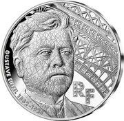 10 Euros Gustave Eiffel, silver 999‰ obverse image