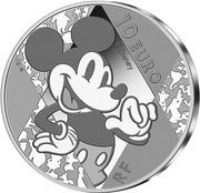 10 Euros Disney obverse image