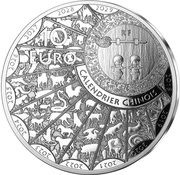 10 Euros Year of the Dragon obverse image