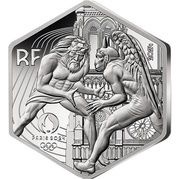 10 Euros Olympic Games, Paris 2024 - Hercule obverse image