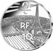 10 Euros Para-athletics obverse image