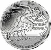 10 Euros Para-athletics, France, 2024 reverse image