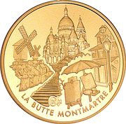 20 Euros Montmartre, France, 2002 reverse image