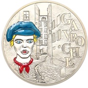 20 Euros Gavroche, France, 2002 reverse image