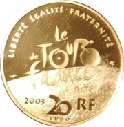 20 Euros Time Trial obverse image