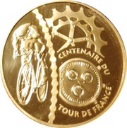 20 Euros Time Trial, France, 2003 reverse image