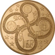 20 Euros Introduction of the Euro obverse image