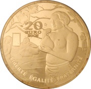 20 Euros Paul Gauguin, France, 2003 reverse image
