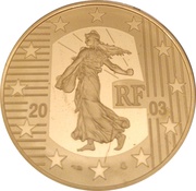 20 Euros Map of Europe obverse image
