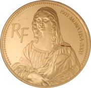 20 Euros Mona Lisa obverse image
