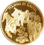 20 Euros Hansel and Gretel, France, 2003 reverse image