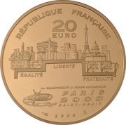 20 Euros High Jump obverse image