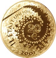 20 Euros Sleeping Beauty obverse image