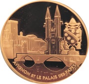20 Euros Avignon, France, 2004 reverse image