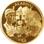20 Euros Alladin, France, 2004 reverse image