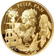 20 Euros Peter Pan, France, 2004 reverse image