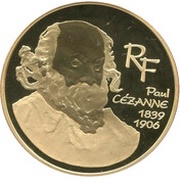 20 Euros Paul Cézanne obverse image