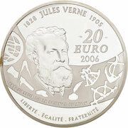 20 Euros Michel Strogoff, France, 2006 reverse image