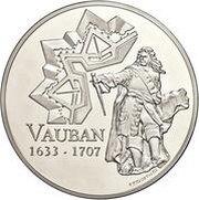 20 Euros Sebastien Le Prestre de Vauban, France, 2007 reverse image