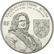 20 Euros Stanislas Leszczynski obverse image