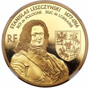 20 Euros Stanislas Leszczynski obverse image