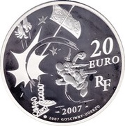20 Euros La Charge du Village obverse image