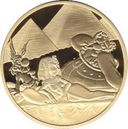 20 Euros Astérix et Cléopâtre, France, 2007 reverse image