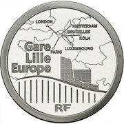 20 Euros Lille Europe Railway Station obverse image
