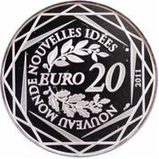 20 Euros G20, France, 2011 reverse image