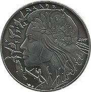 20 Euros Marianne, France, 2017 reverse image