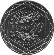 20 Euros Marianne égalité obverse image