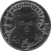 20 Euros Marianne égalité, France, 2018 reverse image