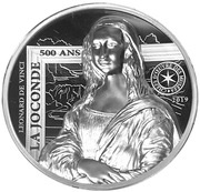 20 Euros Monna Lisa - Leonardo da Vinci, France, 2019 reverse image