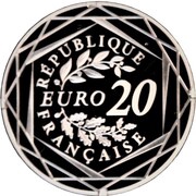 20 Euros Jacques Chirac obverse image