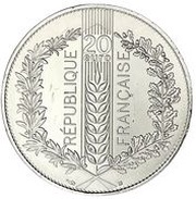20 Euros Le Laurier obverse image