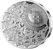 20 Euros Year of the buffalo obverse image