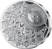 20 Euros Year of the Tiger obverse image