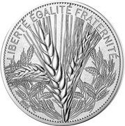 20 Euros The Wheat, France, 2022 reverse image