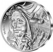 20 Euros Molière, France, 2022 reverse image