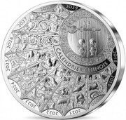 20 Euros Year of the Rabbit obverse image