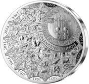 20 Euros Year of the Dragon obverse image