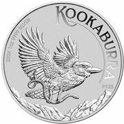 1 Dollar - Charles III 1st Portrait - Australian Kookaburra, Australia, 2024 reverse image