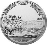 25 Euros Washington in Boston, France, 2021 reverse image