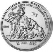 25 Euros Libertas Americana obverse image