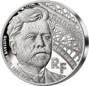 25 Euros Gustave Eiffel obverse image