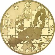 50 Euros Enlargement of the European Union obverse image