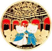 50 Euros Hello Kitty, France, 2005 reverse image