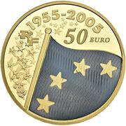50 Euros Flag of Europe obverse image